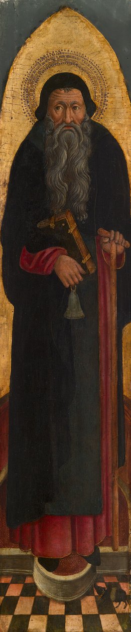Santo António Abade de um retábulo agostiniano de Venetian