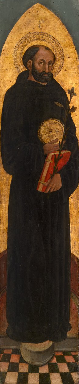 São Nicolau de Tolentino de um retábulo agostiniano de Venetian