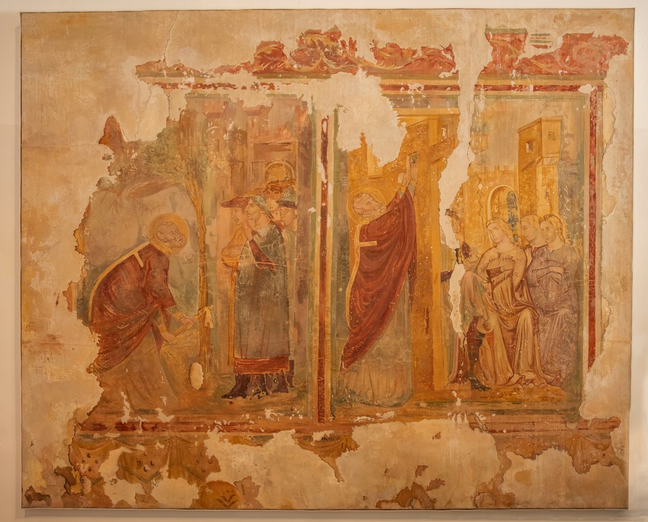 Cenas da vida de São Nicolau de Venetian School