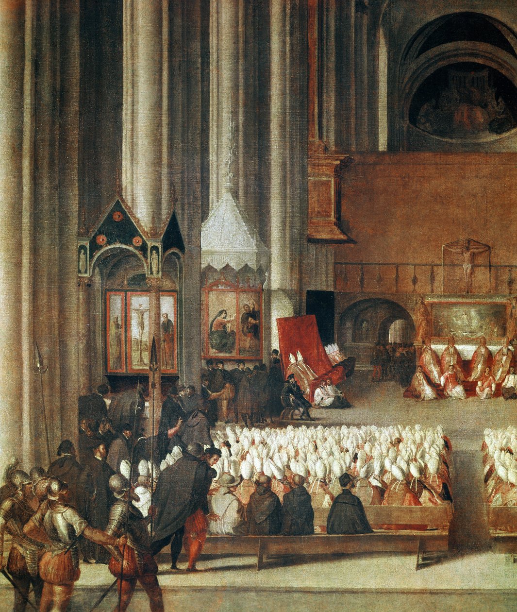 A Assembléia do Conselho de Trento de Venetian School