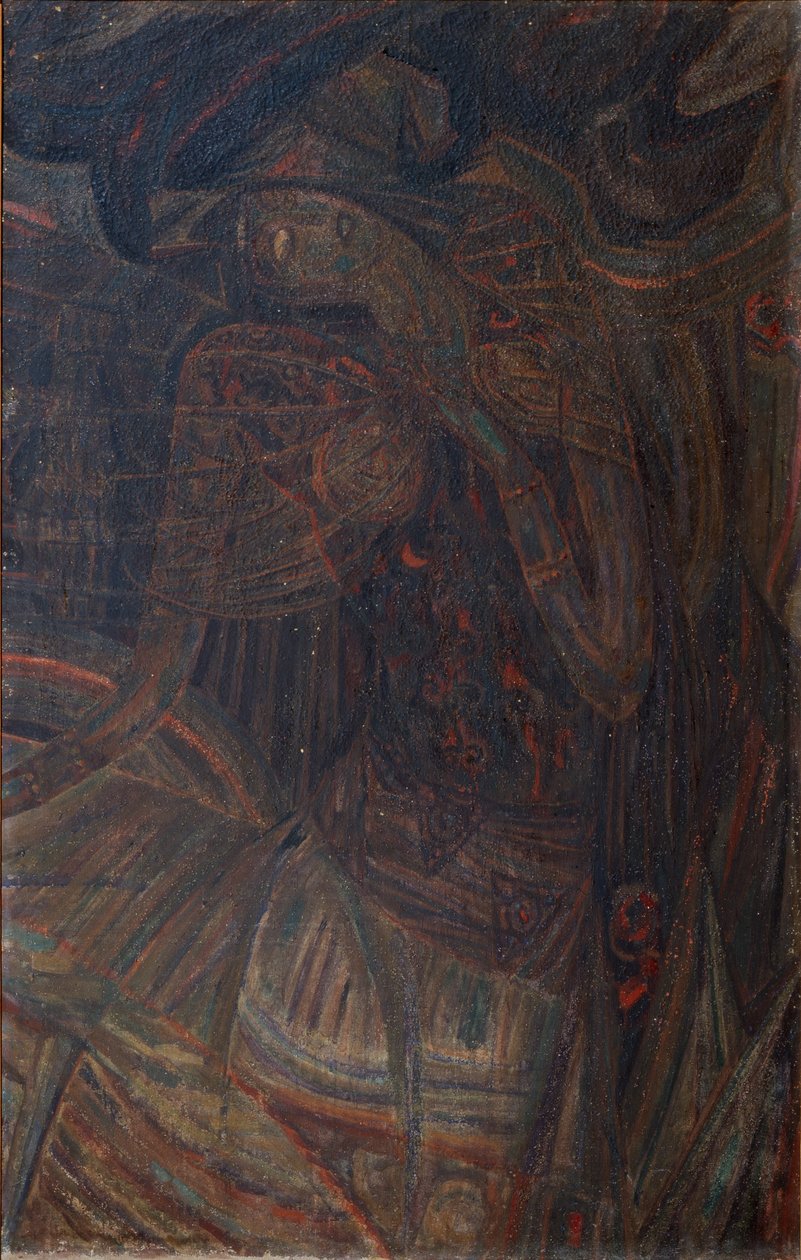 O Caminho do Artista, 1923 de Vera Vladimirovna Khlebnikova