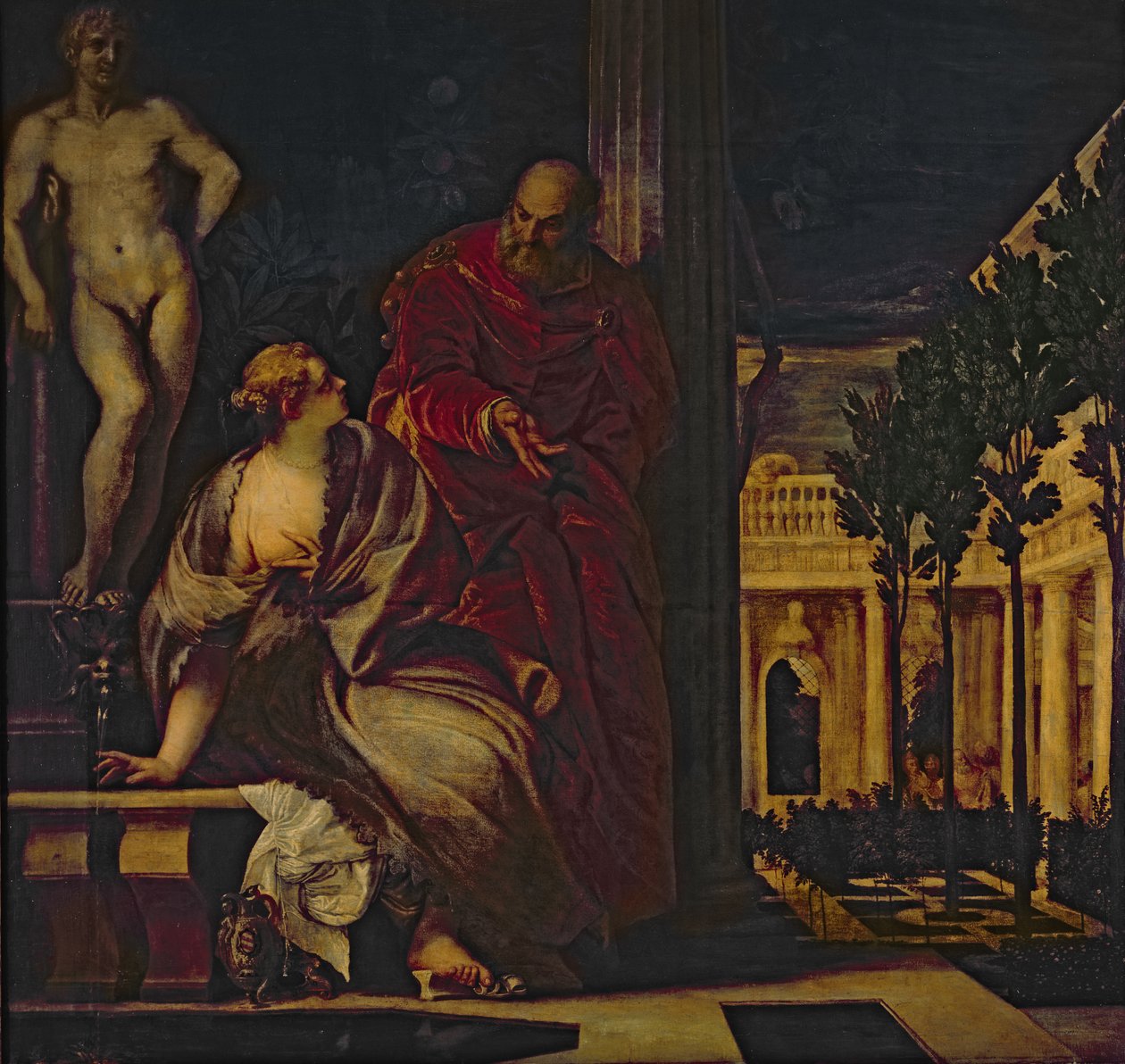 Bathsheba no seu banheiro de Paolo Veronese