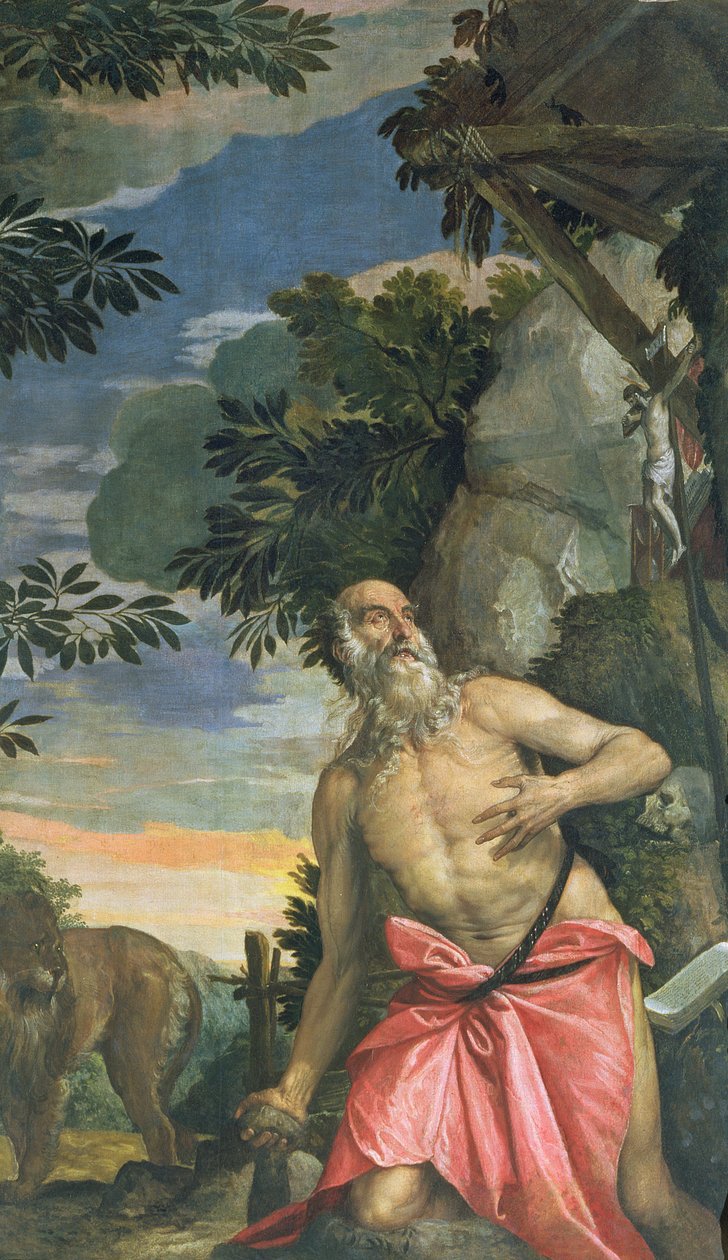 São Jerônimo em Penitence de Paolo Veronese