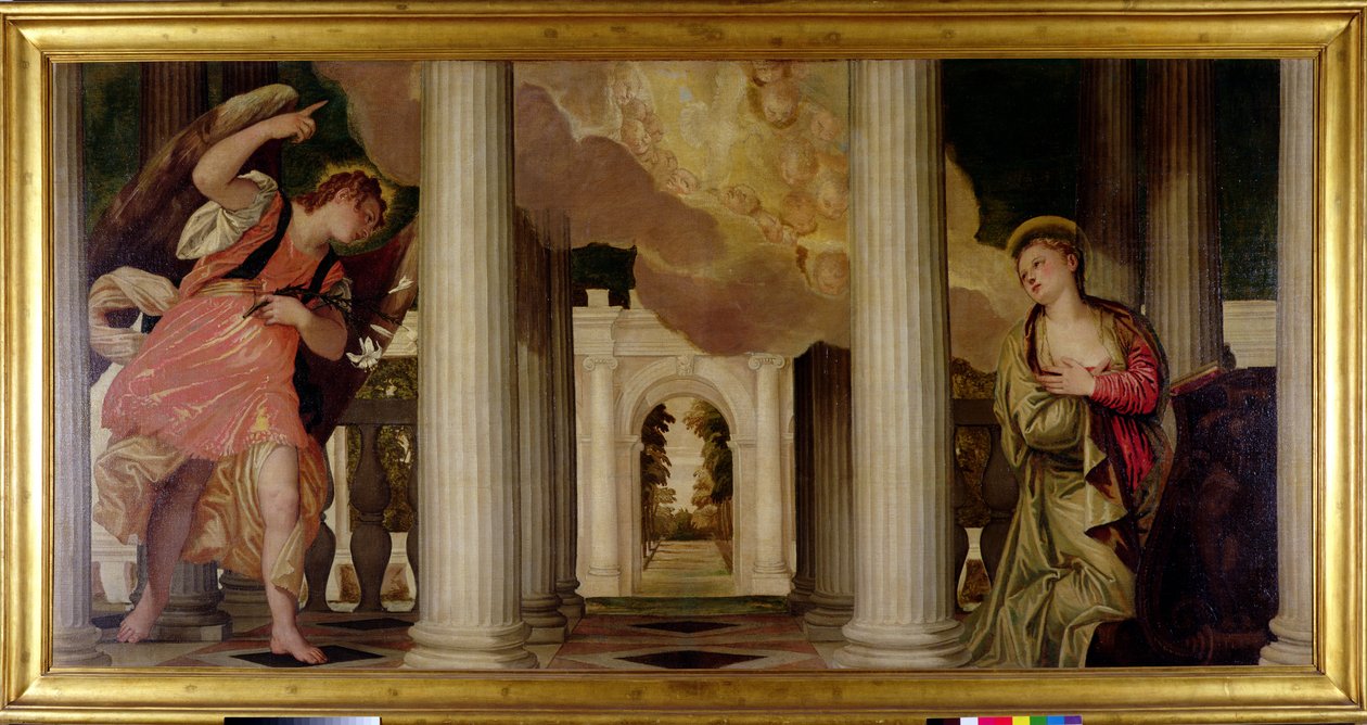 A Anunciação, c.1551-53 de Paolo Veronese