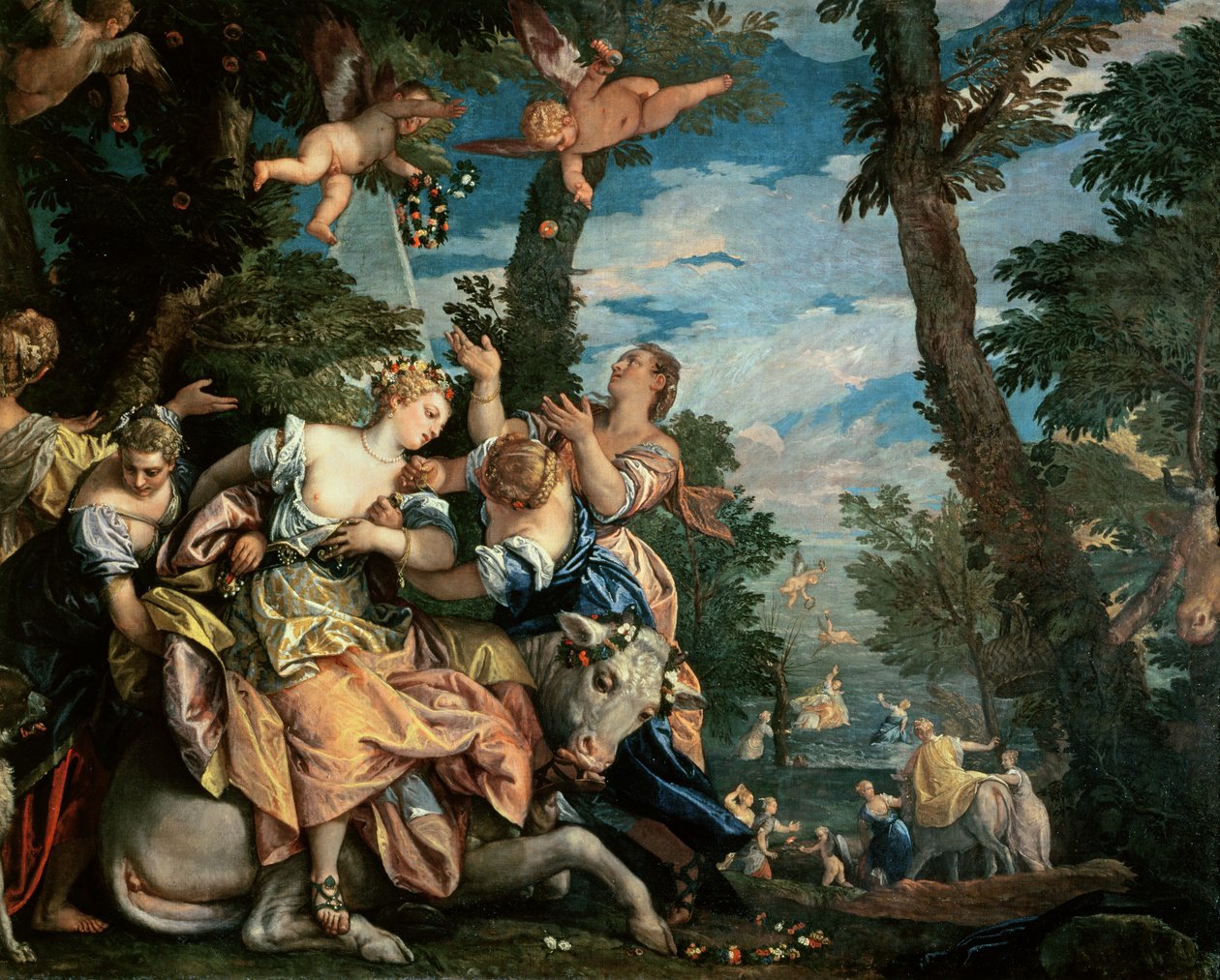 A violação da Europa de Paolo Veronese