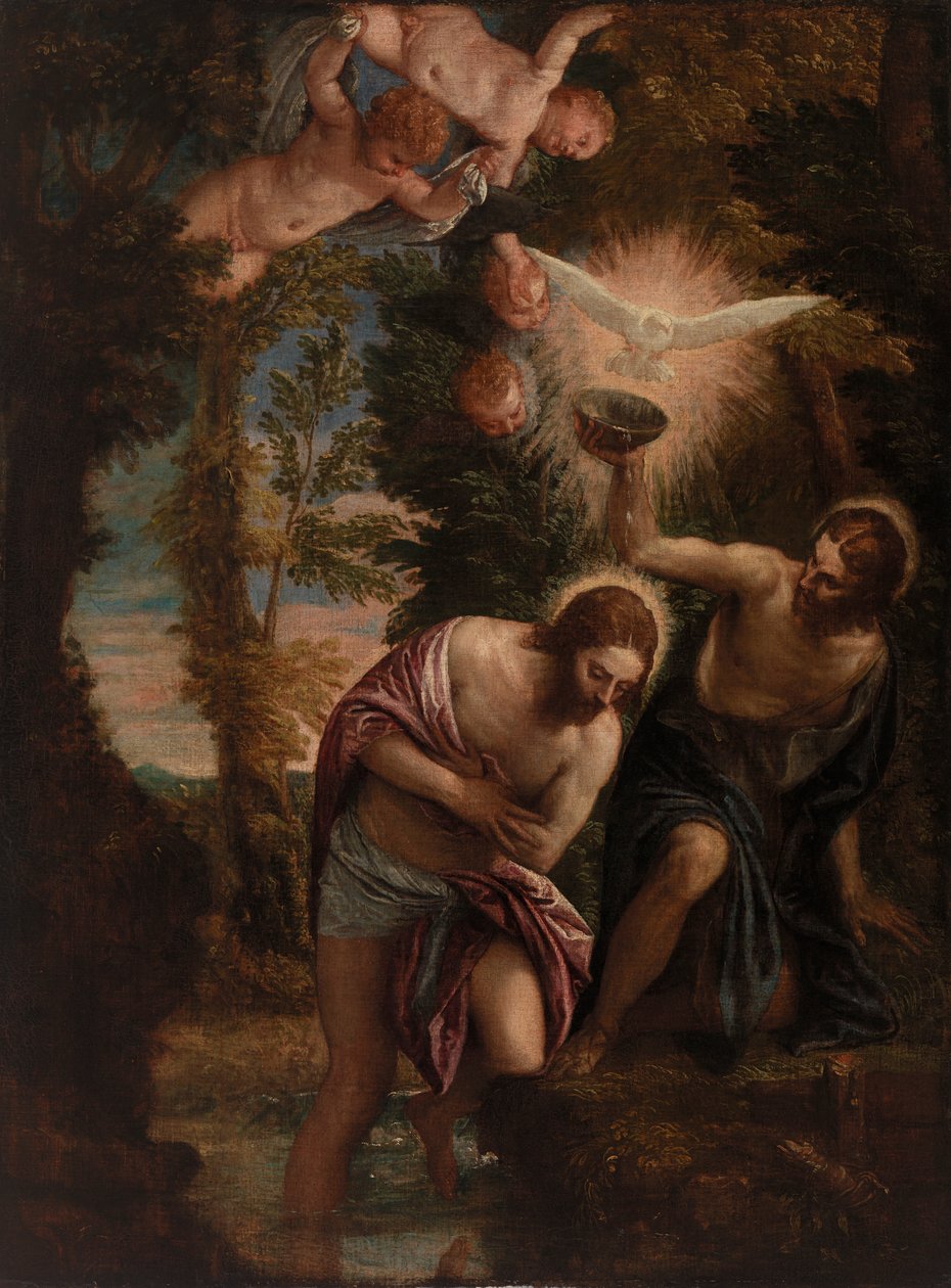 Baptismo de Cristo de Veronese (Paolo Caliari)