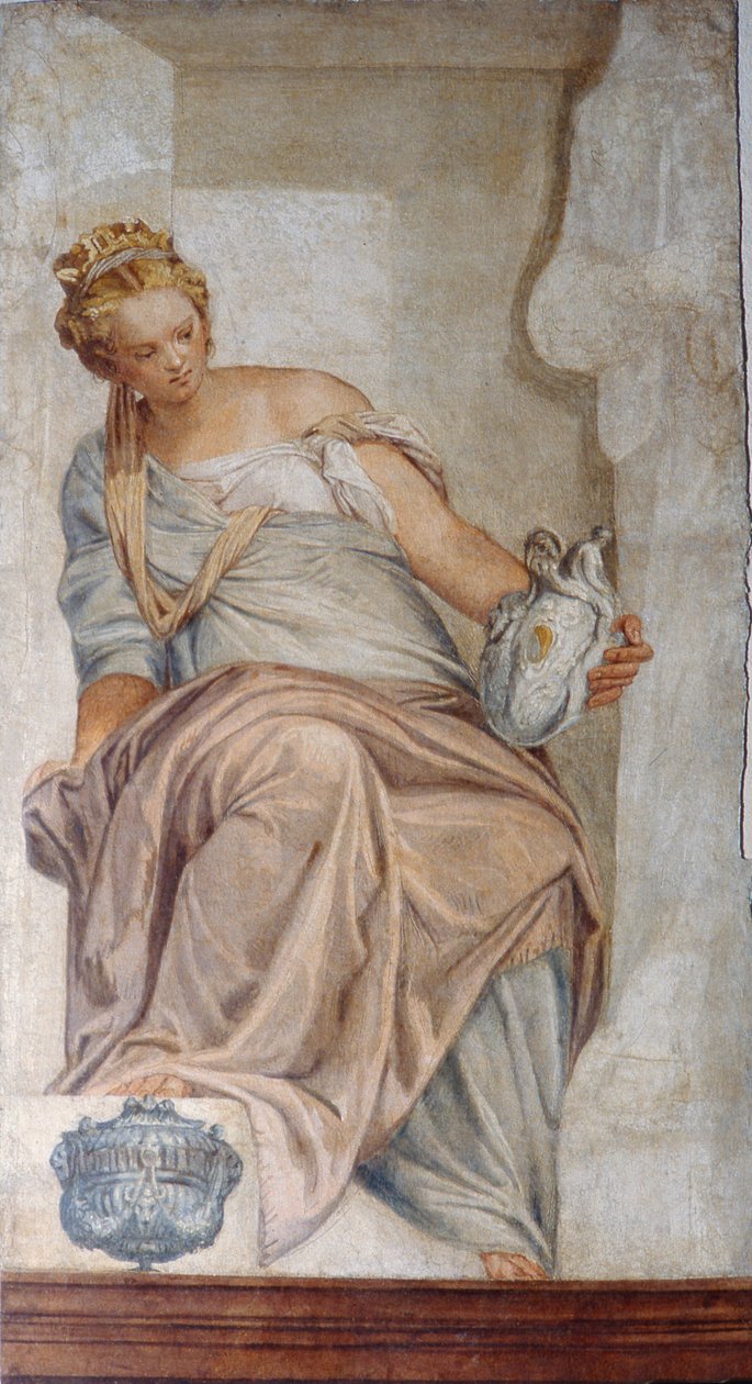 Temperança, da parede da sacristia de Veronese