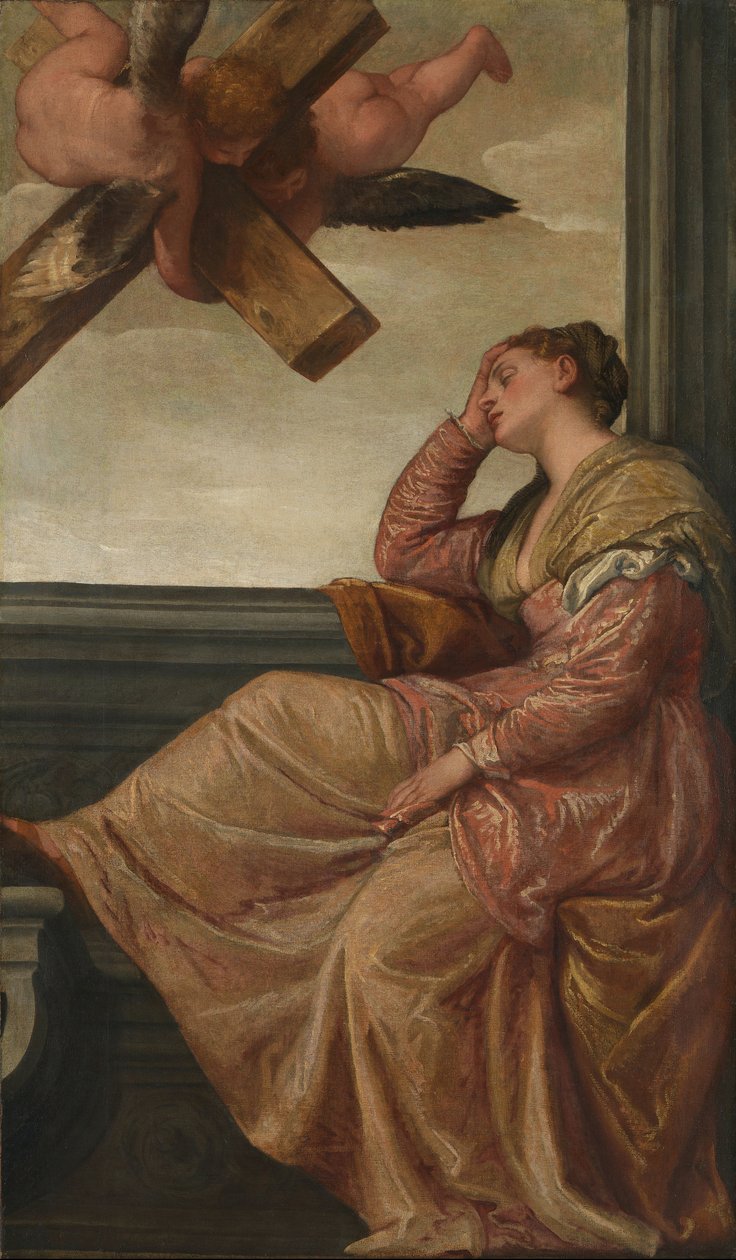 O sonho de Santa Helena, c.1570 de Paolo Veronese
