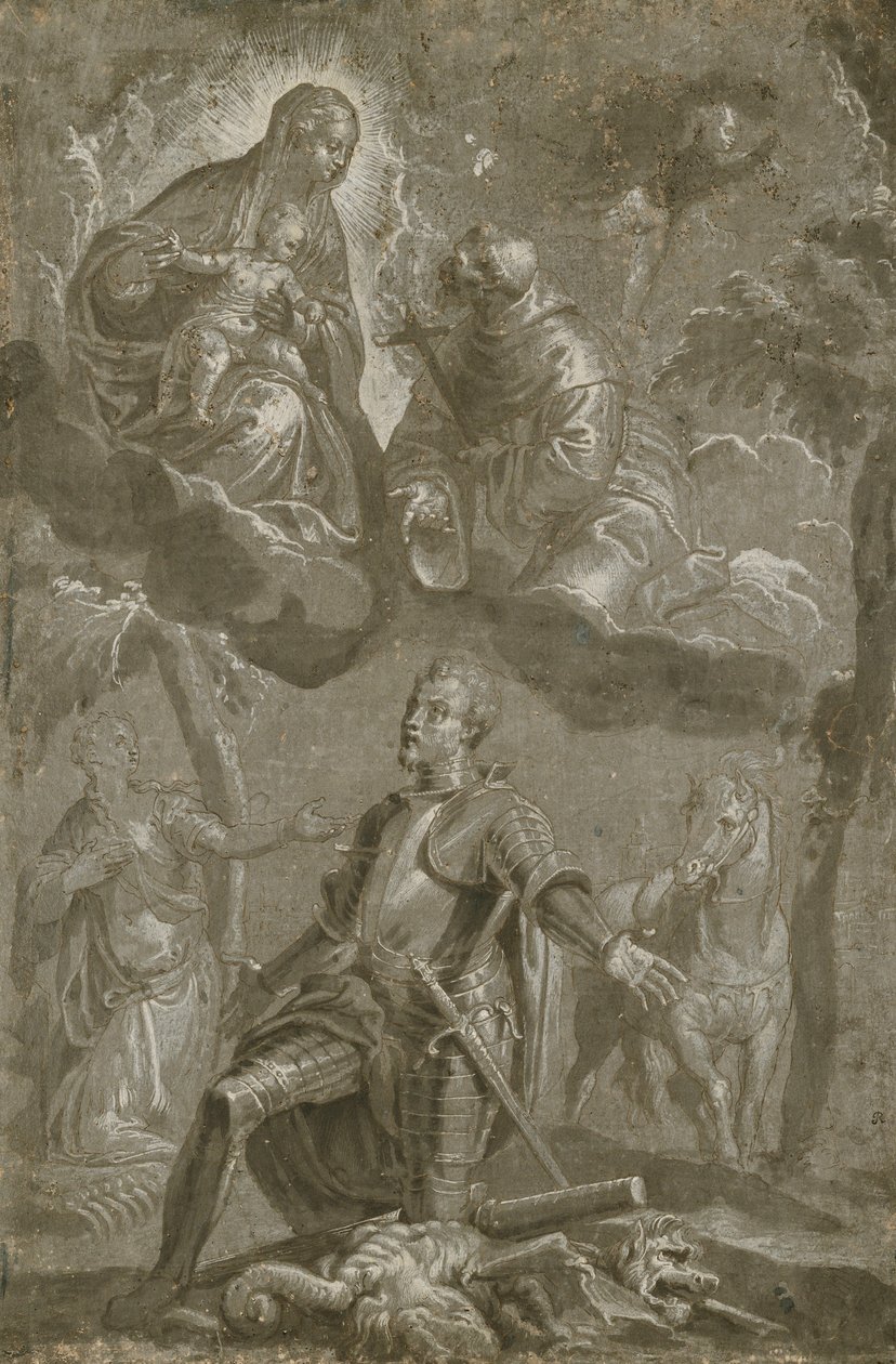 A Virgem e o Menino com São Francisco e São Jorge, de Veronese