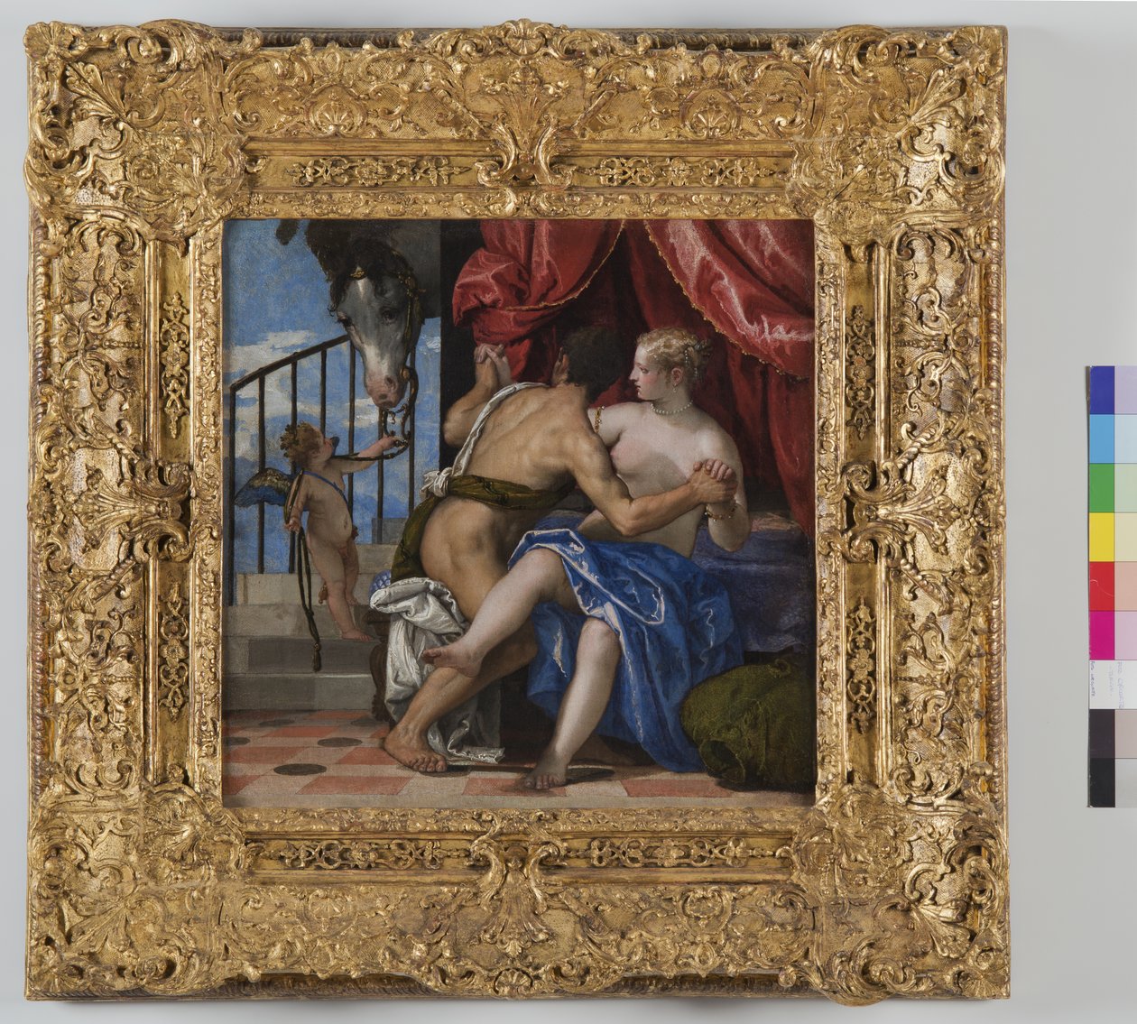 Vênus e Marte, c.1575-80 de Veronese