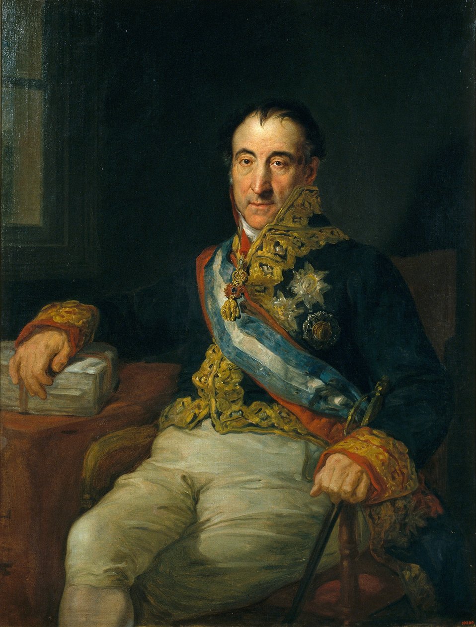 Retrato do Marquês de Labrador, Embaixador da Espanha no Congresso de Viena de 1815 de Vicent López Portaña