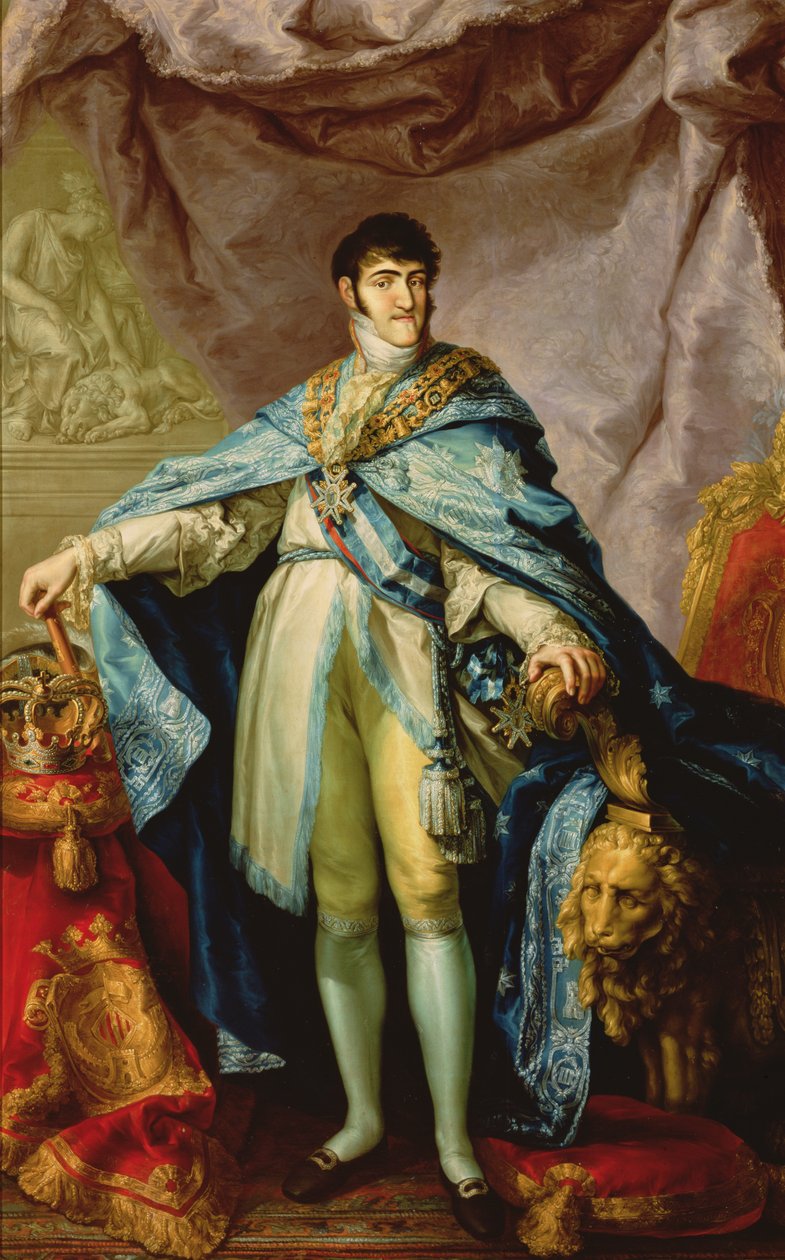 Ferdinand VII (1784-1833) de Bourbon, 1808-11 de Vicente Lopez y Portana