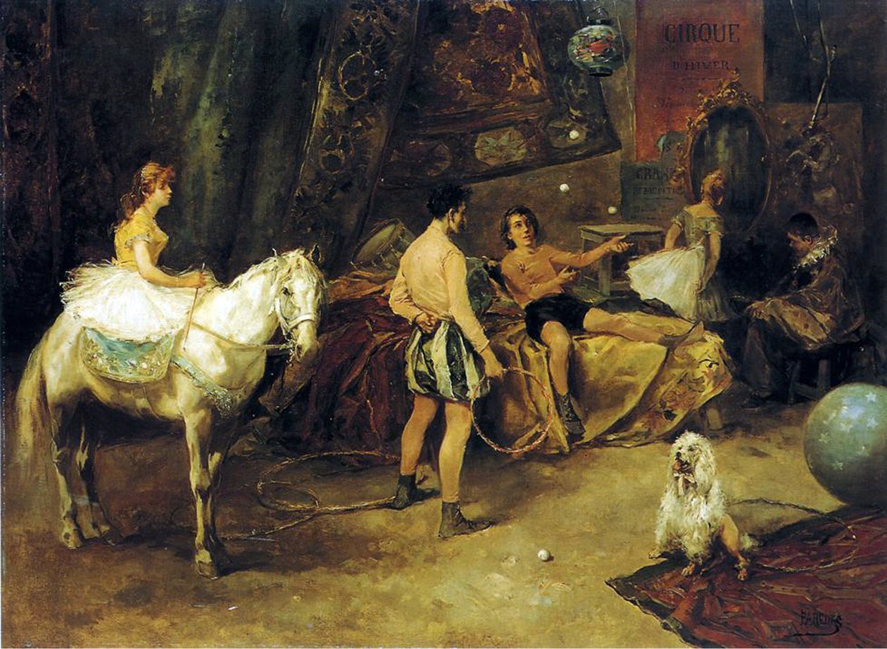 Paris, no Cirque d&39;Hiver de Vicente de Paredes