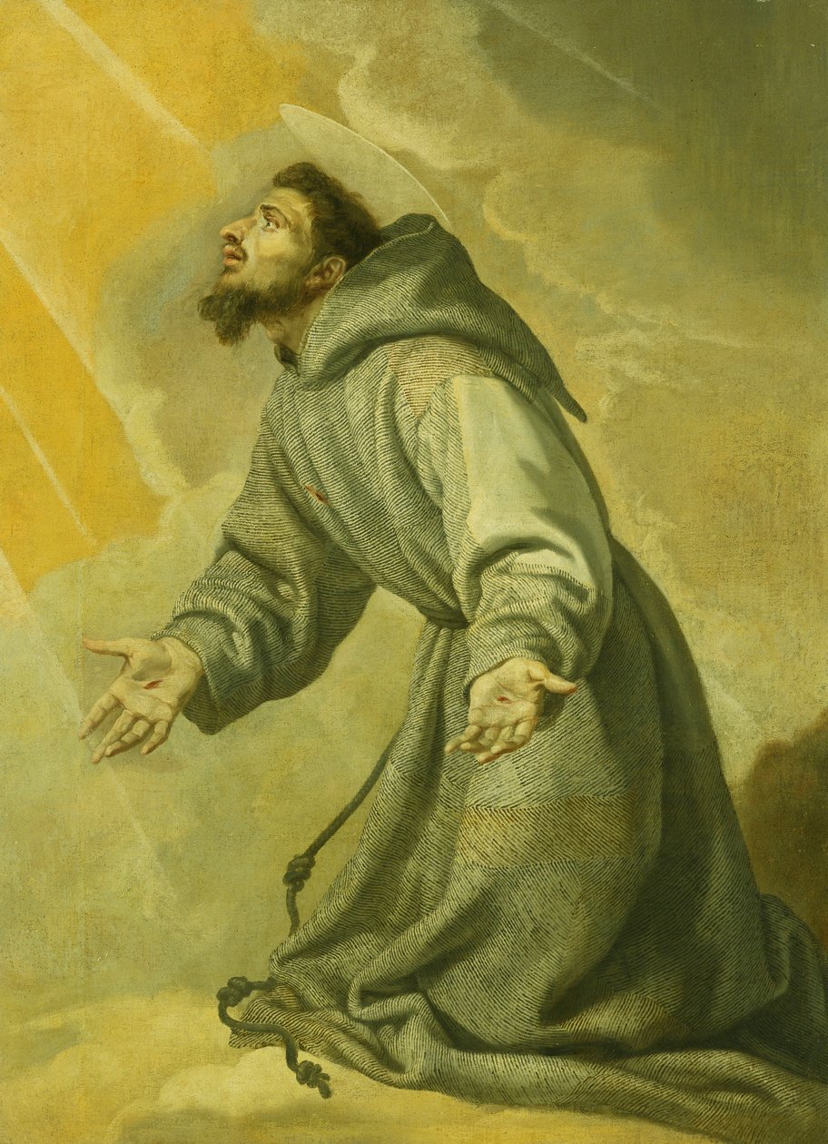 São Francisco recebendo os estigmas, de Vicente Carducho