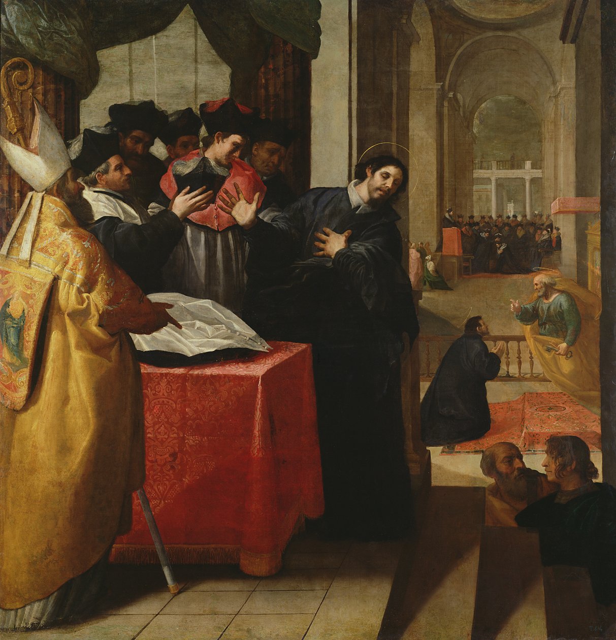 St. Jean de Matha renuncia ao seu doutorado de Vicente Carducho