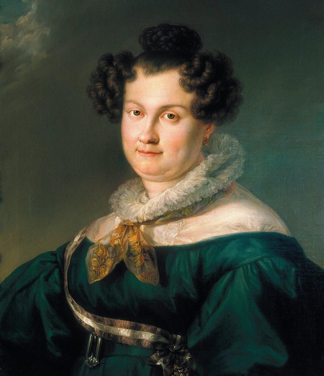 Retrato de Maria Cristina Ferdinand de Bourbon de Vicente Lopez y Portana