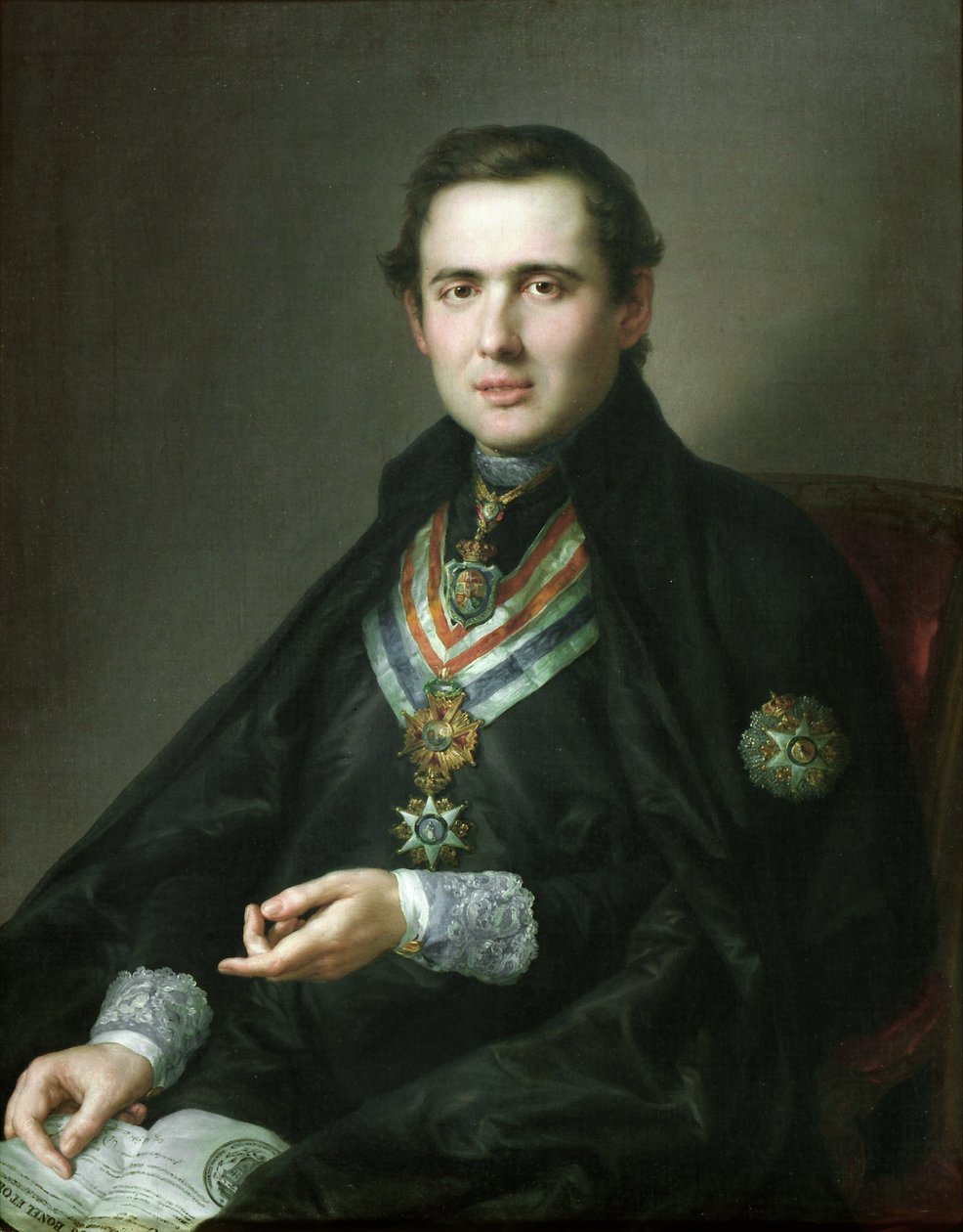 Juan Gutiérrez de León, León O Sacerdote de Vicente López Portaña