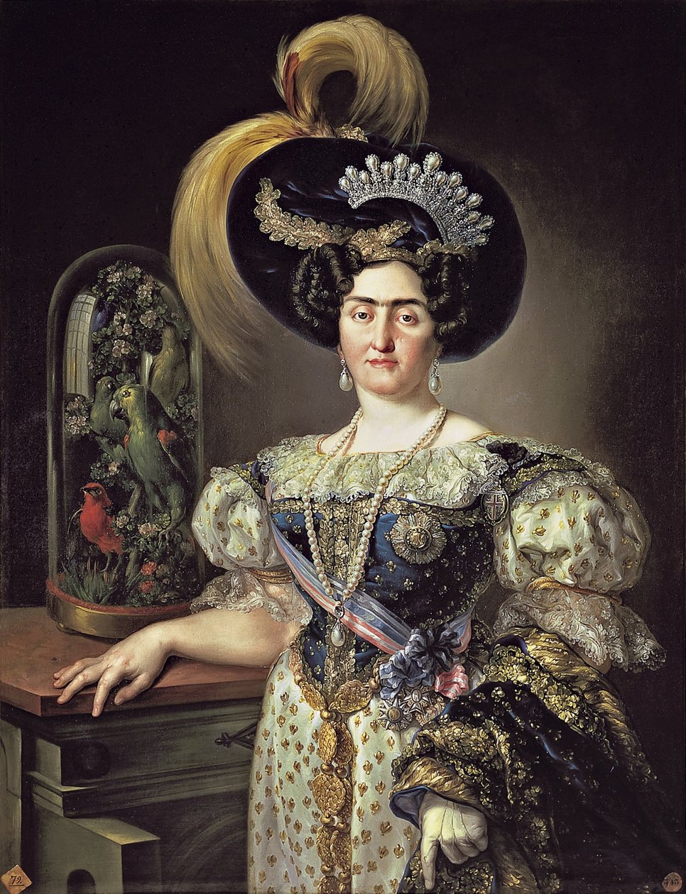 Retrato de Maria Francisca de Bragança e Borbón de Vicente López Portaña