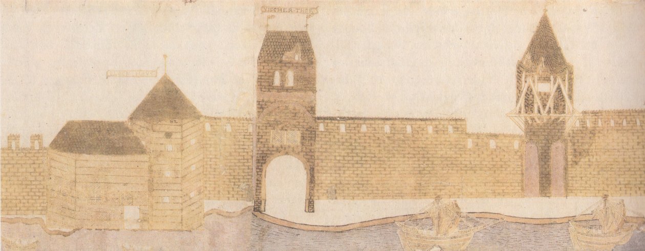 Rostock, Fischertor de Vicke Schorler