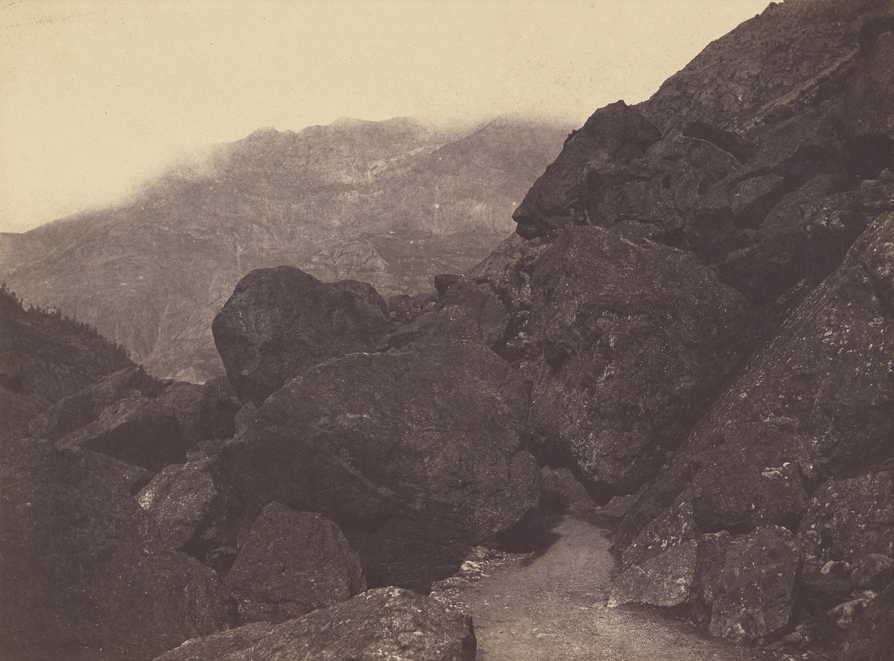 [Pedregulhos perto de Gavarnie] de Vicomte Joseph de Vigier