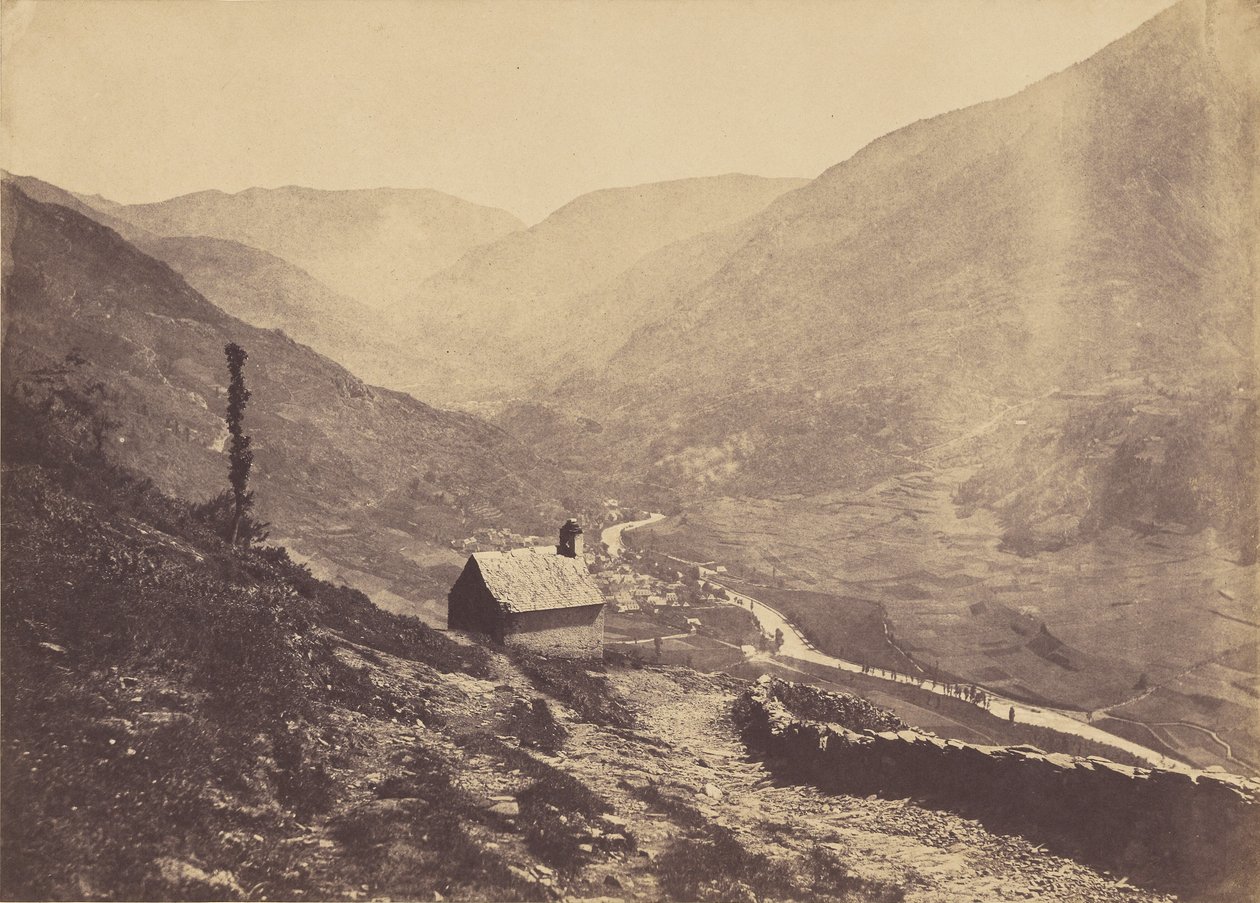 [Vista para o vale]. de Vicomte Joseph de Vigier