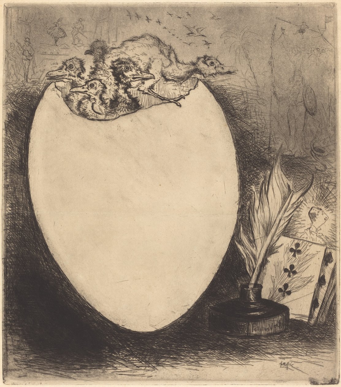 ovos de Páscoa de Vicomte Ludovic Lepic