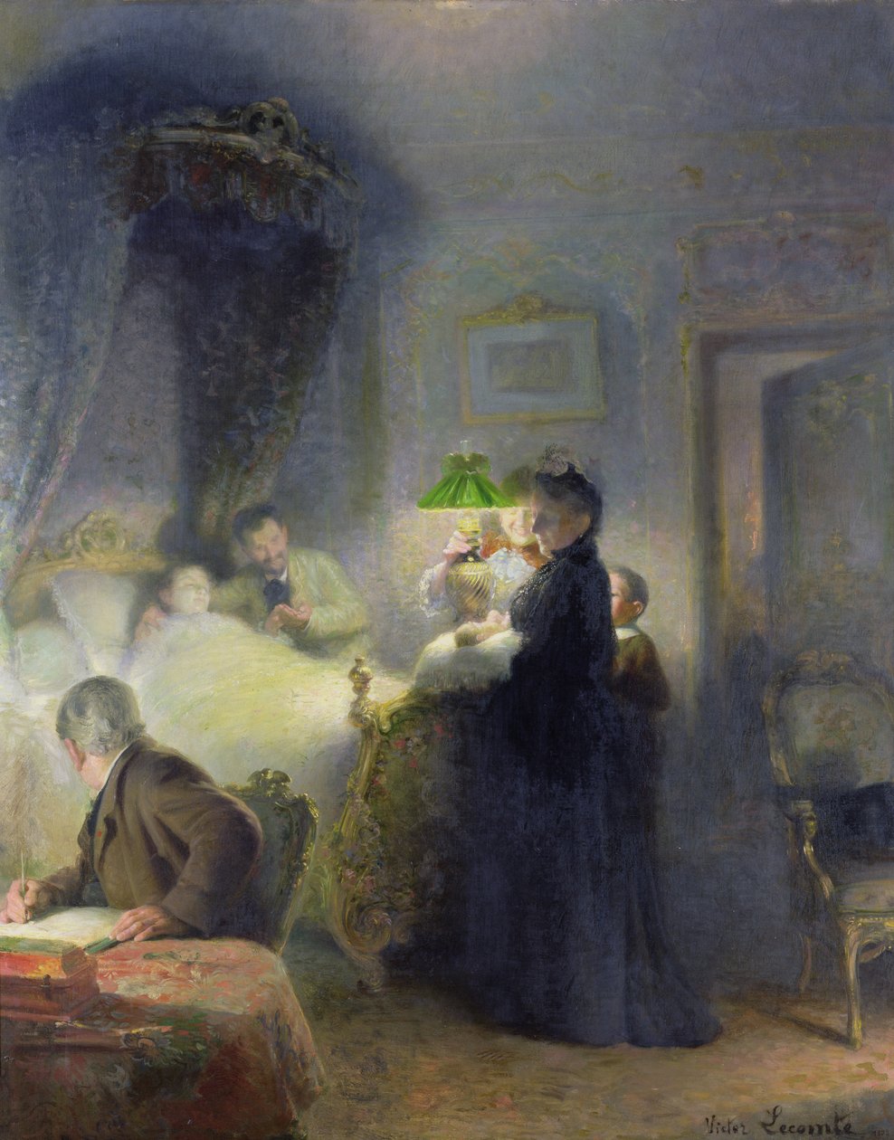 O nascimento de Victor Lecomte