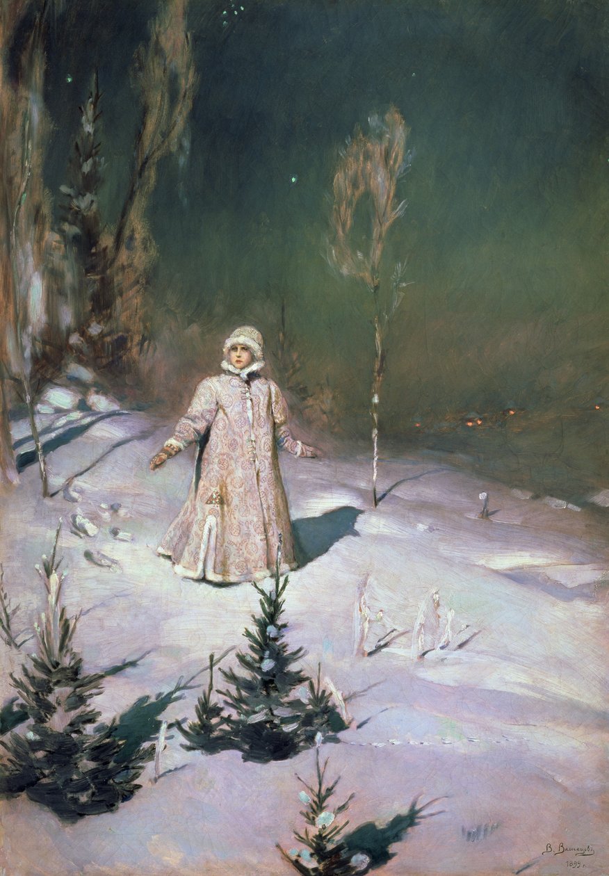 Donzela da Neve, 1899 de Victor Mikhailovich Vasnetsov