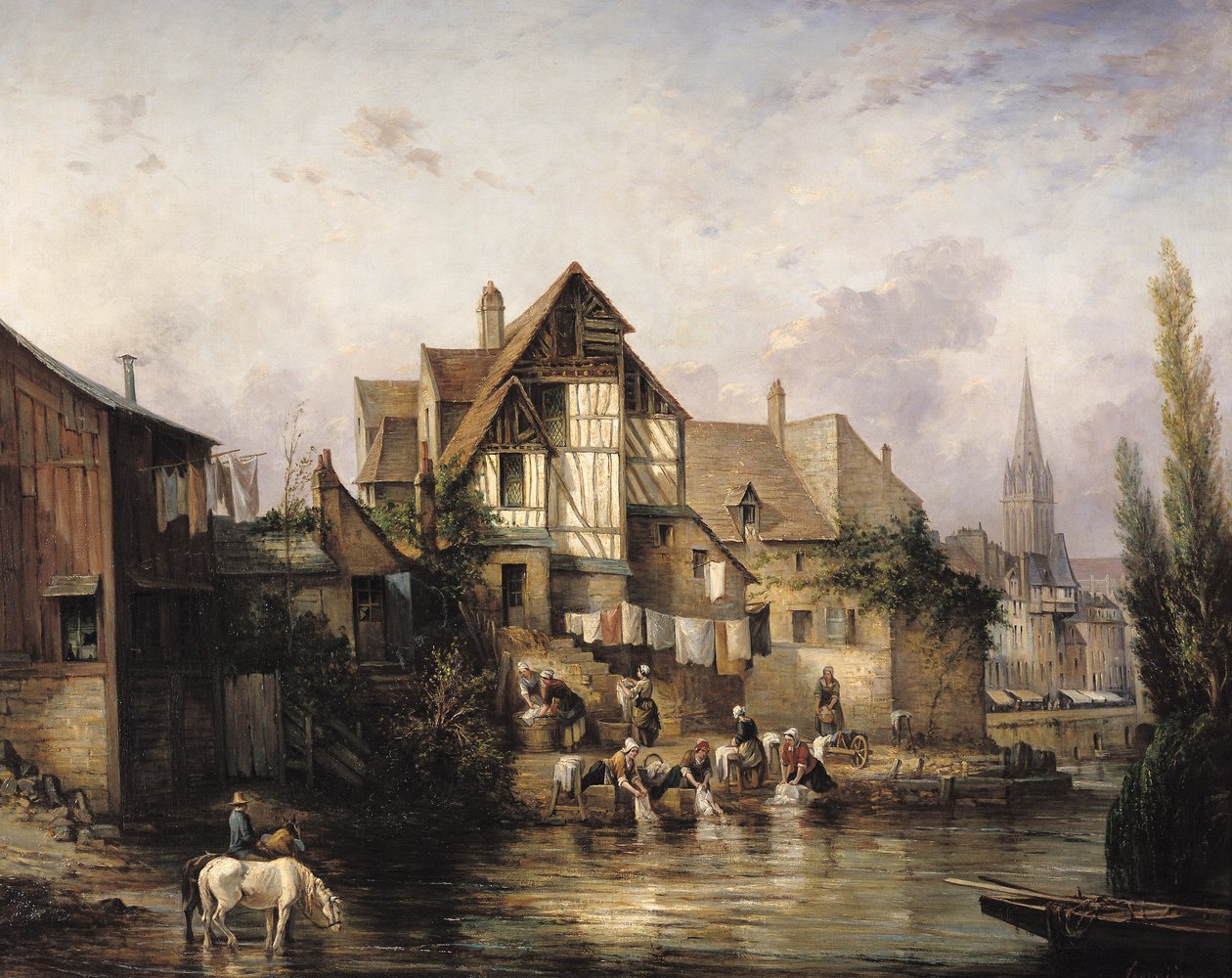 A Casa de Lavagem Petits Murs de Victor Theophile Tesniere