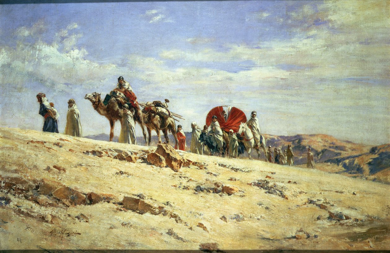 A caravana de Victor Pierre Huguet