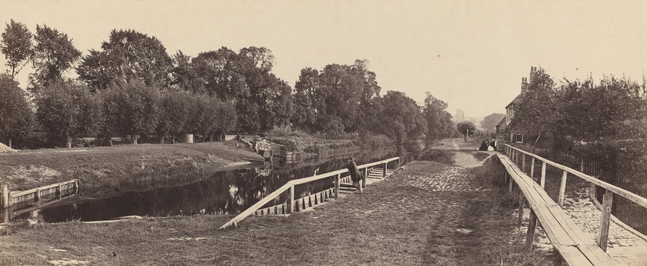 Bloqueio de Windsor, 1862. de Victor A Prout