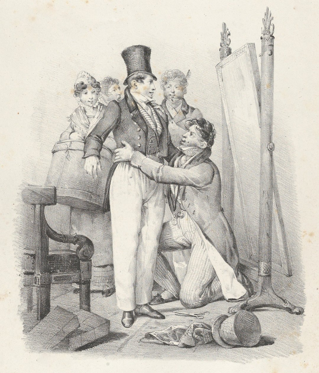 Indivíduo. II: Já não me reconheço Não me reconheço mais, 1824. de Victor Adam