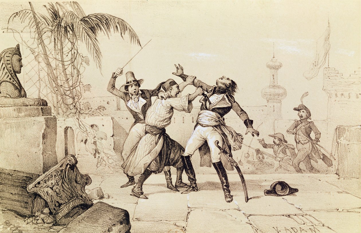 O Assassinato do General Kleber por um fanático, 14 de junho de 1800 de Victor Adam