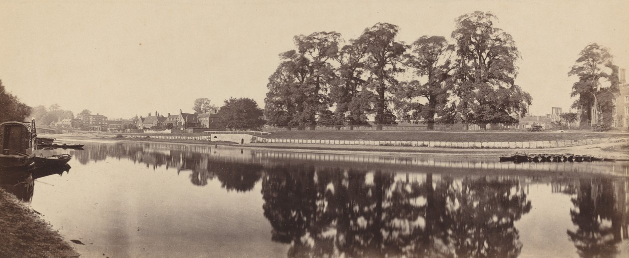 Hampton Court (segunda vista) de Victor Albert Prout