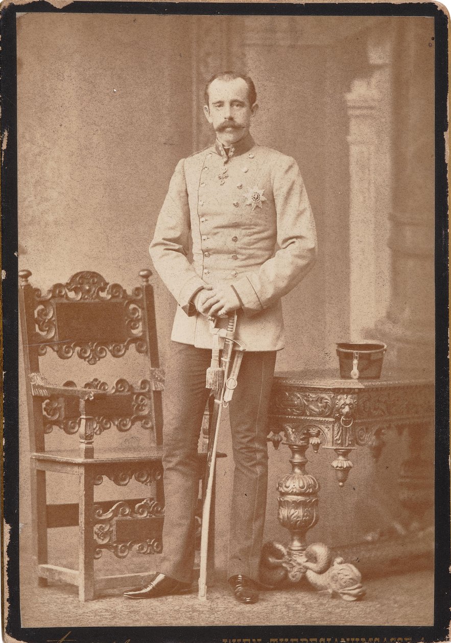 Rudolf, Príncipe Herdeiro da Áustria 1858-1889, 1888. de Victor Angerer