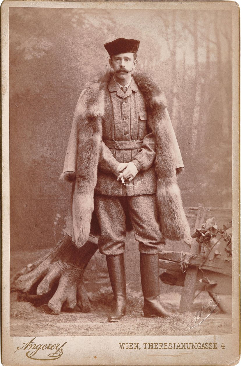 Rudolf, Príncipe Herdeiro da Áustria 1858-1889, 1889. de Victor Angerer