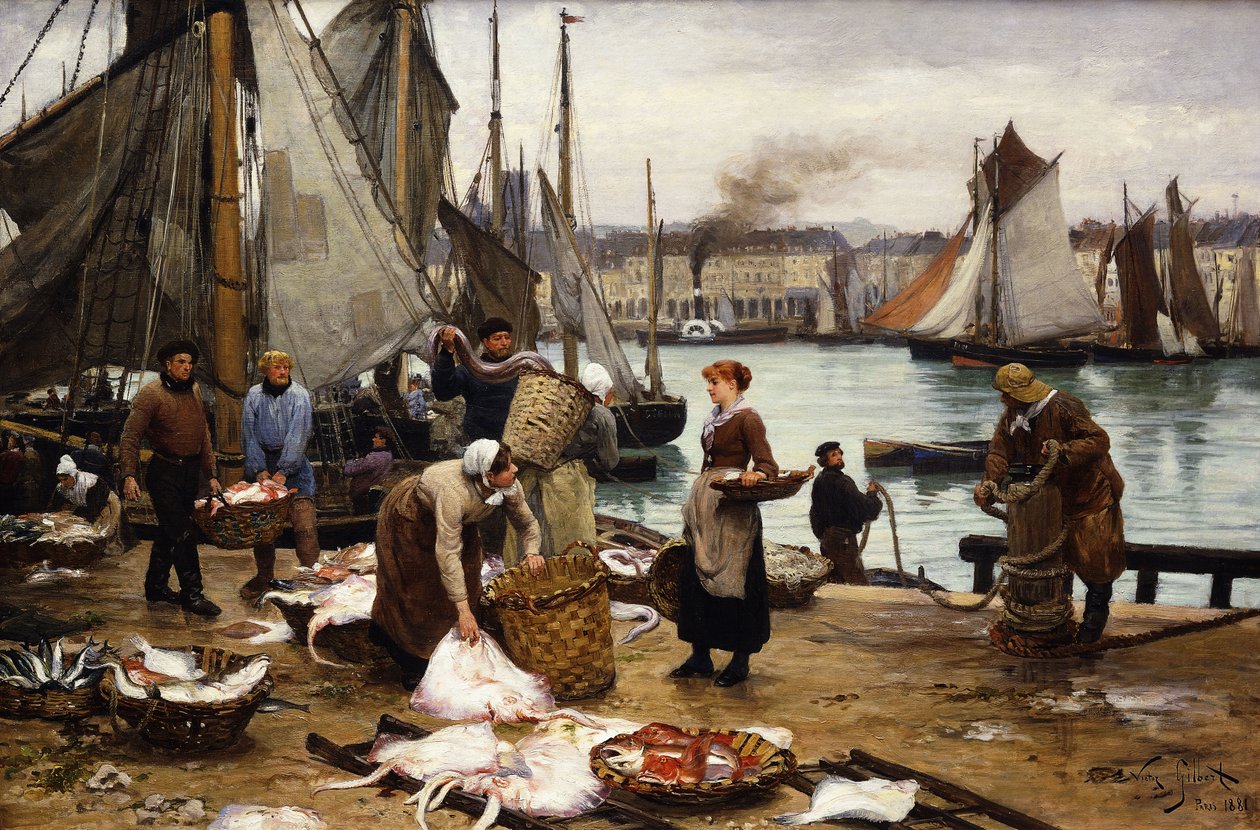 Descarga da captura, 1881 de Victor Gabriel Gilbert