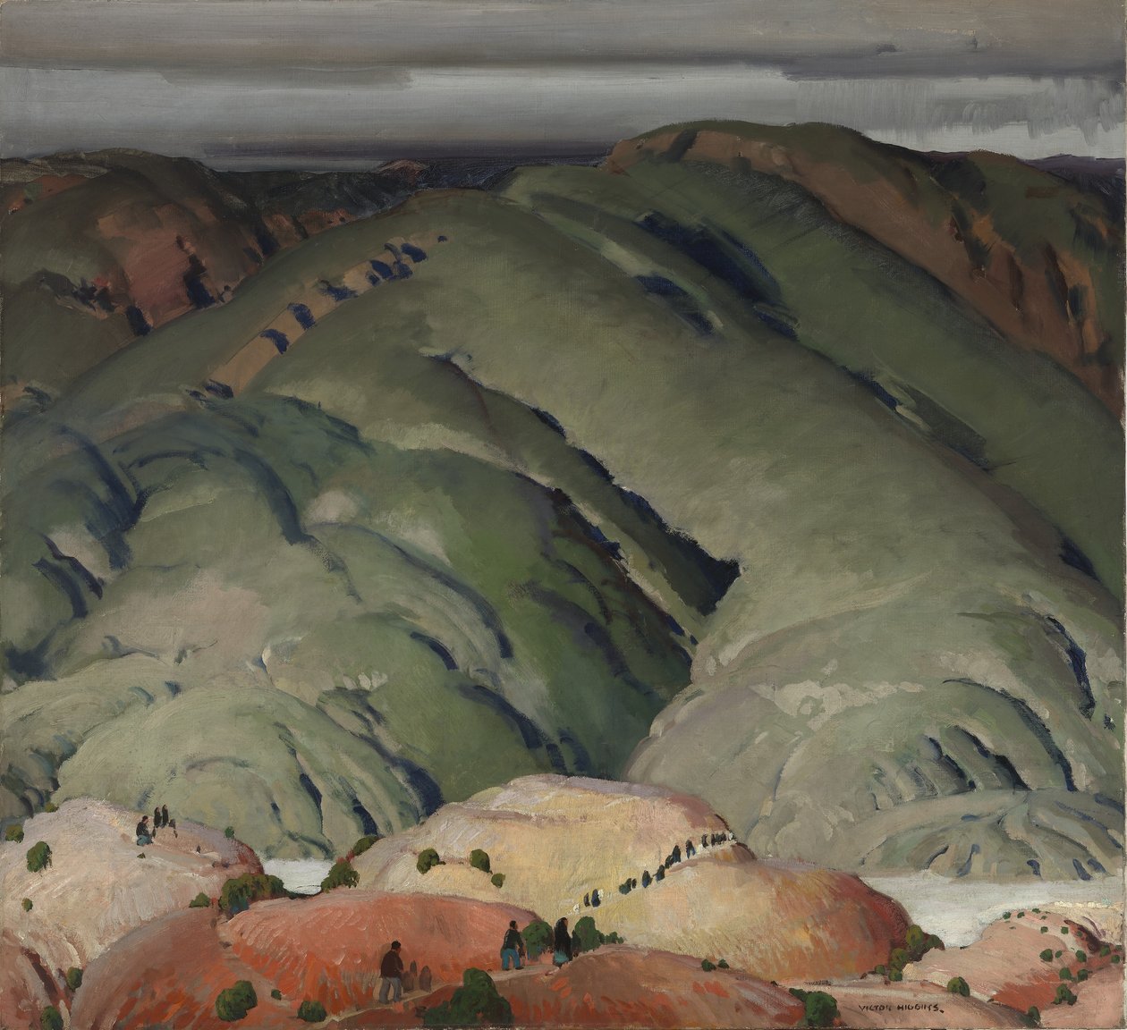 Formas de montanha #2 de Victor Higgins