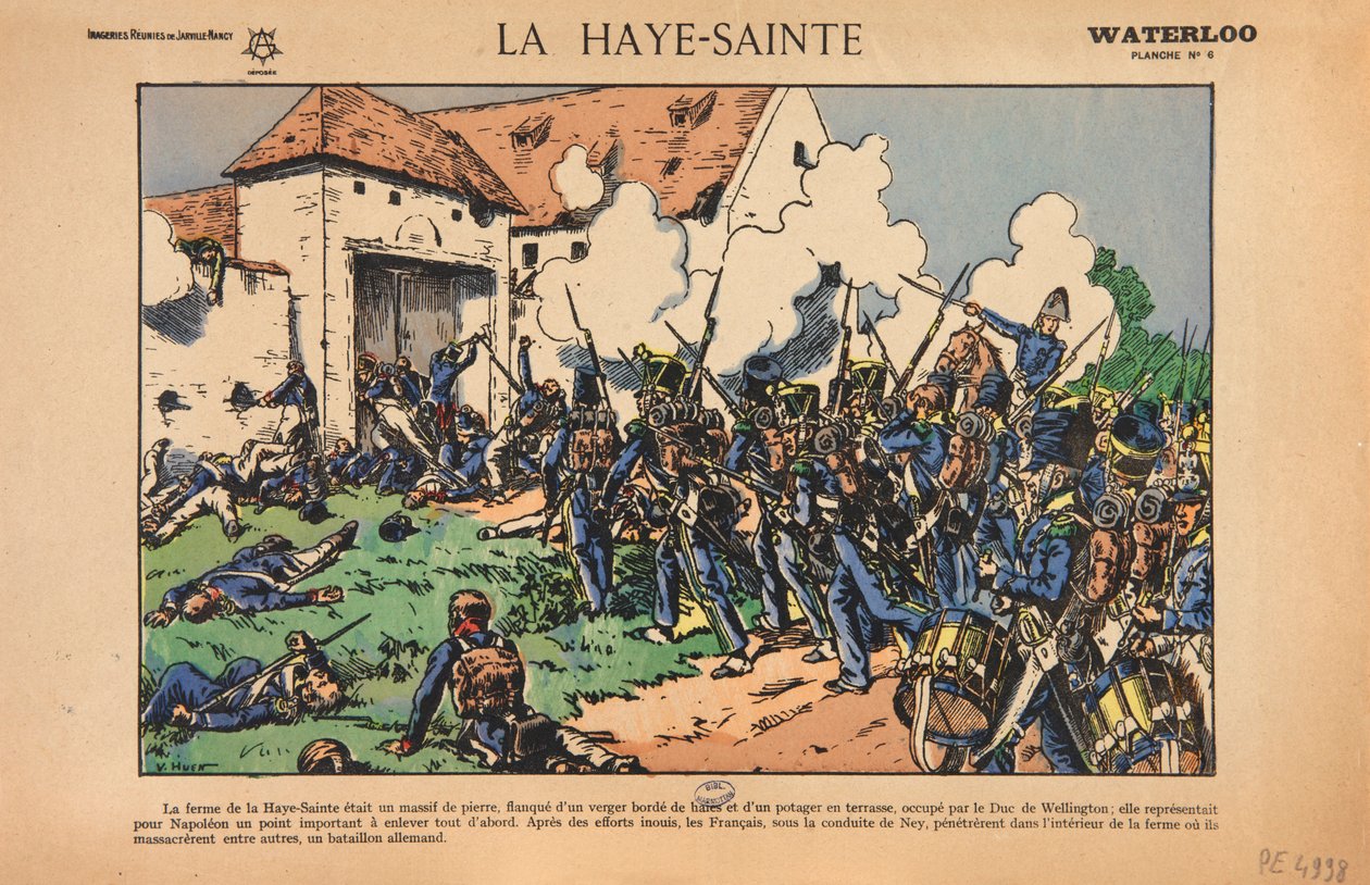 O Haye-Sainte, Waterloo, c.1920 de Victor Huen