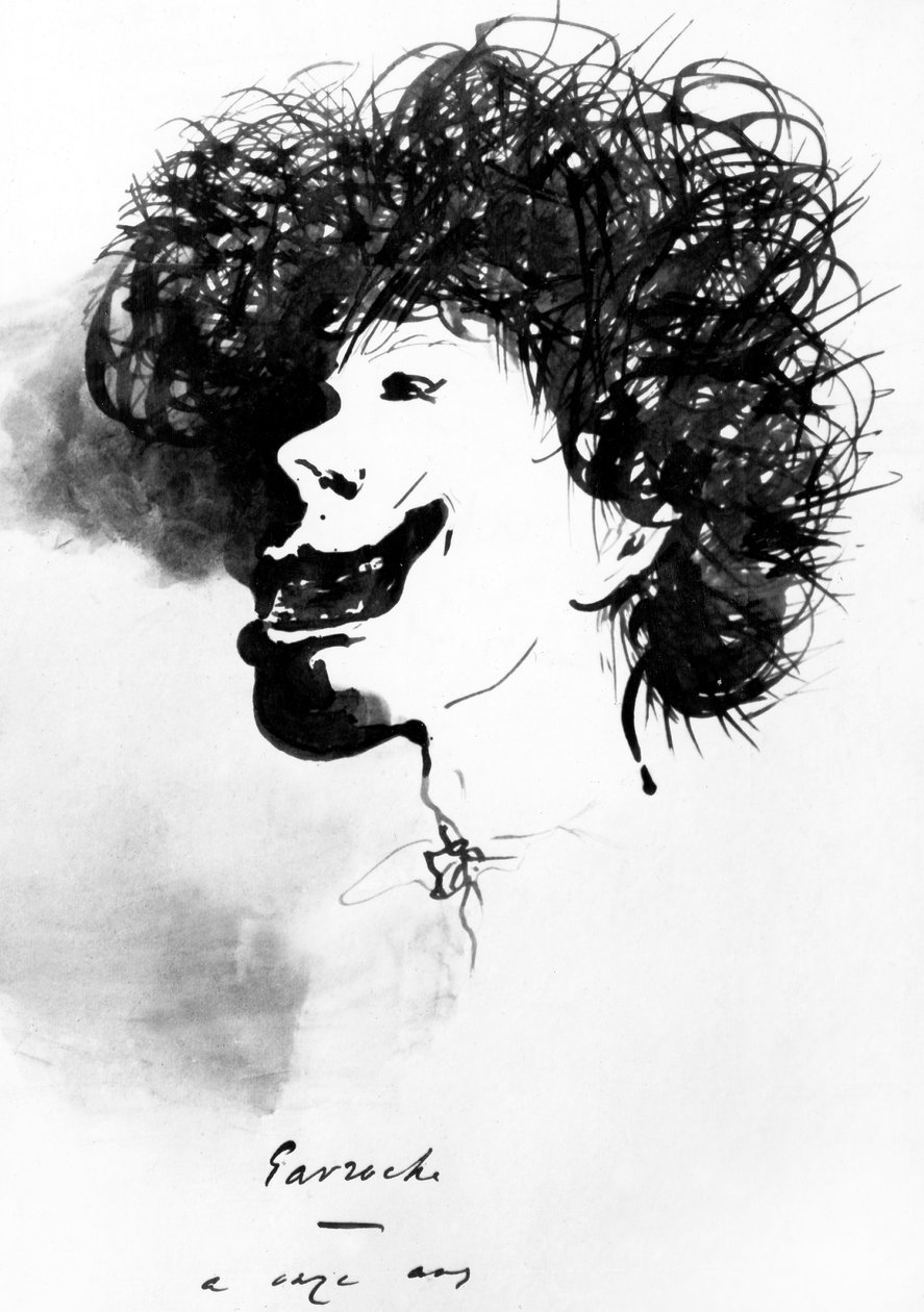 Gavroche aos 11 anos, de "Les miserables", desenho de Victor Hugo de Victor Hugo