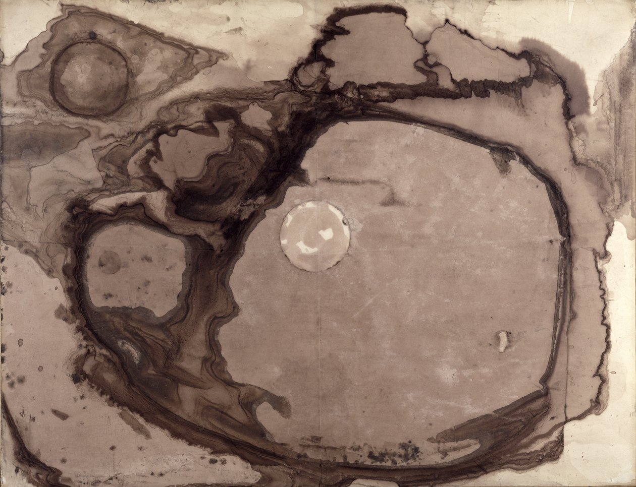 Planetas, 1857 (tinta e tinta no papel) de Victor Hugo