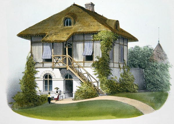A House at Enghien, ilustração de 