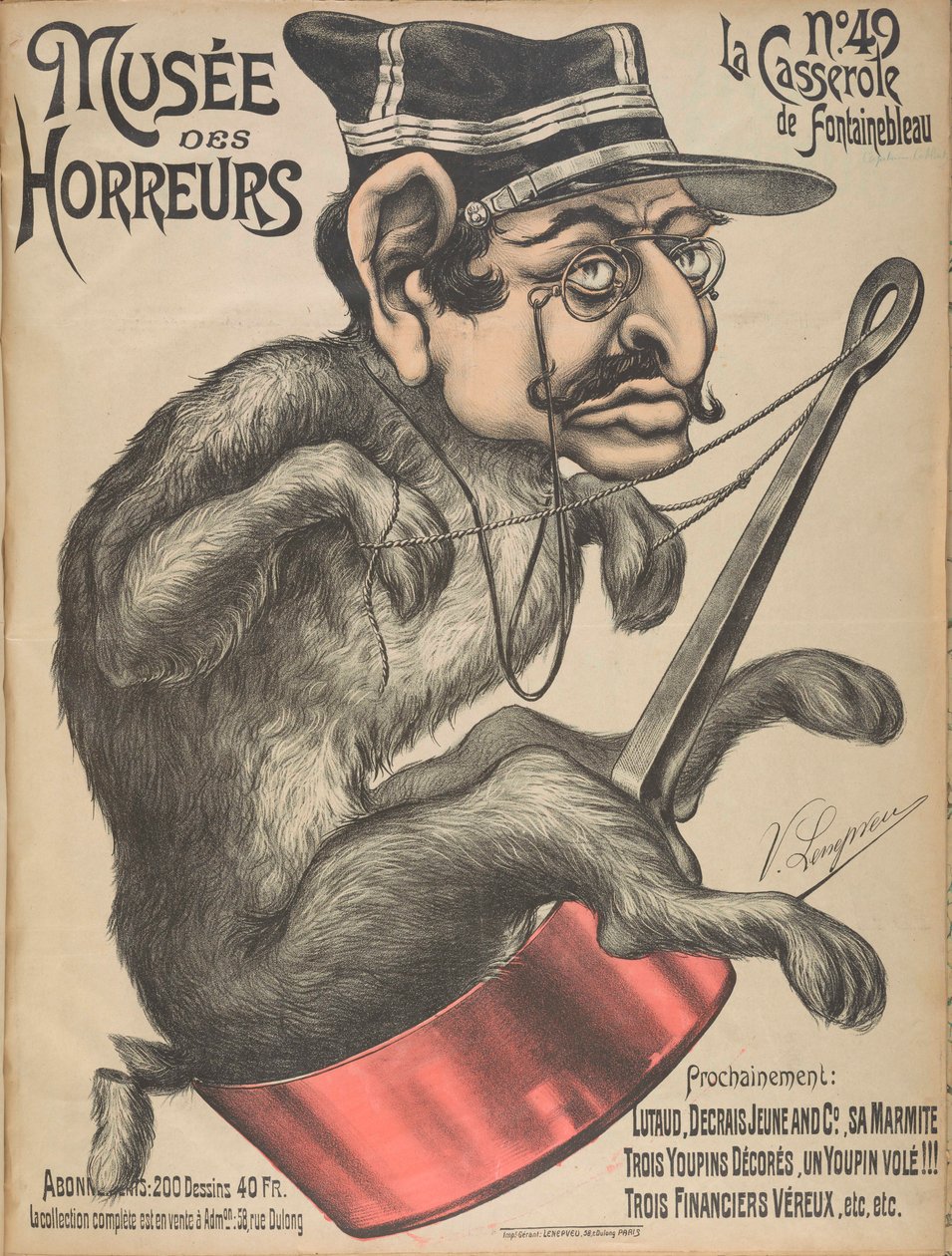 Museu dos Horrores Galeria dos Horrores: Alfred Dreyfus, 1900. de Victor Lenepveu