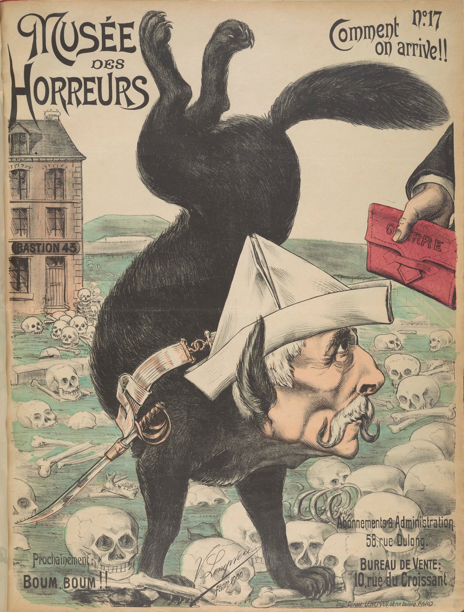 Museu dos Horrores Galeria dos Horrores: Gaston de Galliffet, 1899. de Victor Lenepveu