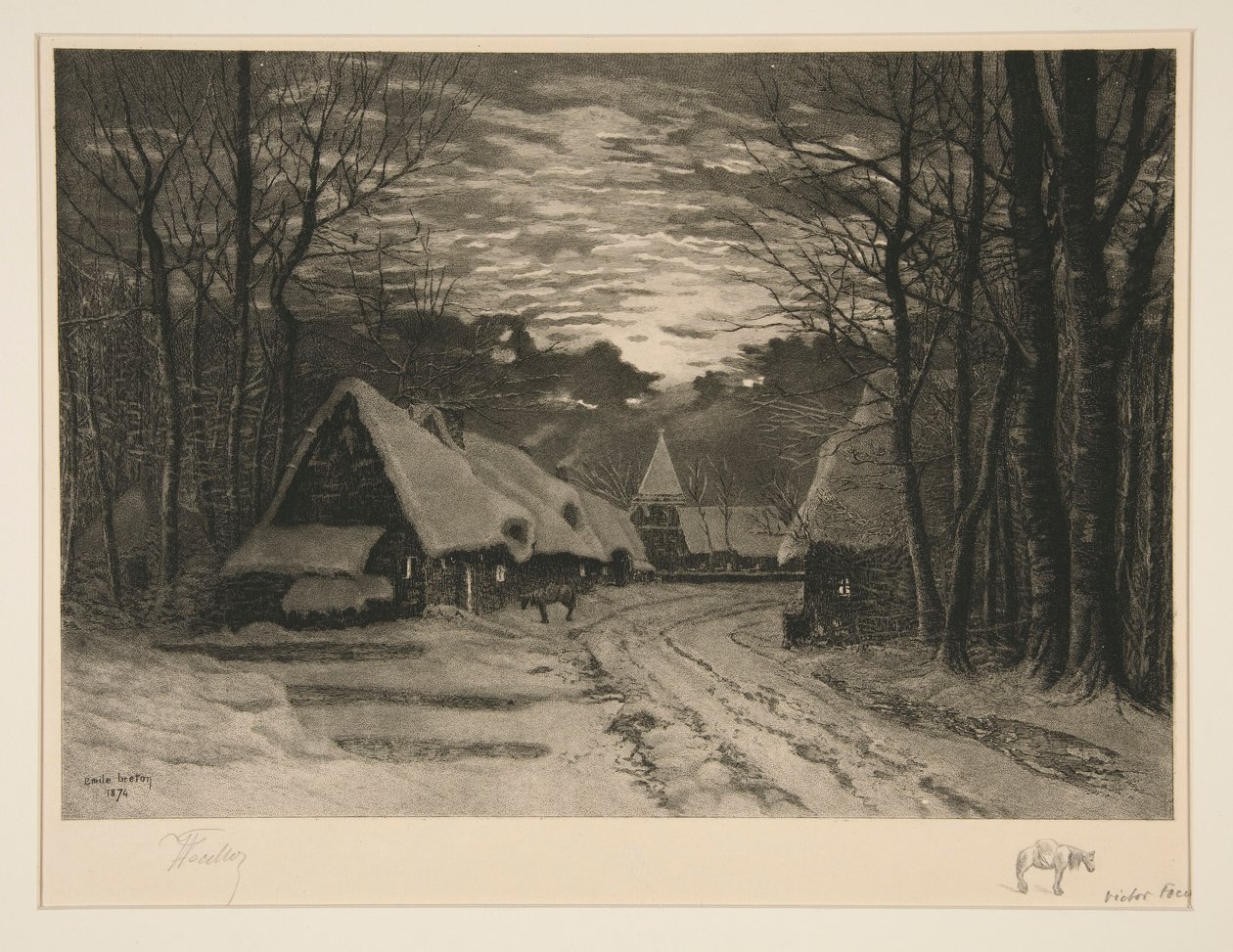 Espectáculo nocturno de Victor Louis Focillon