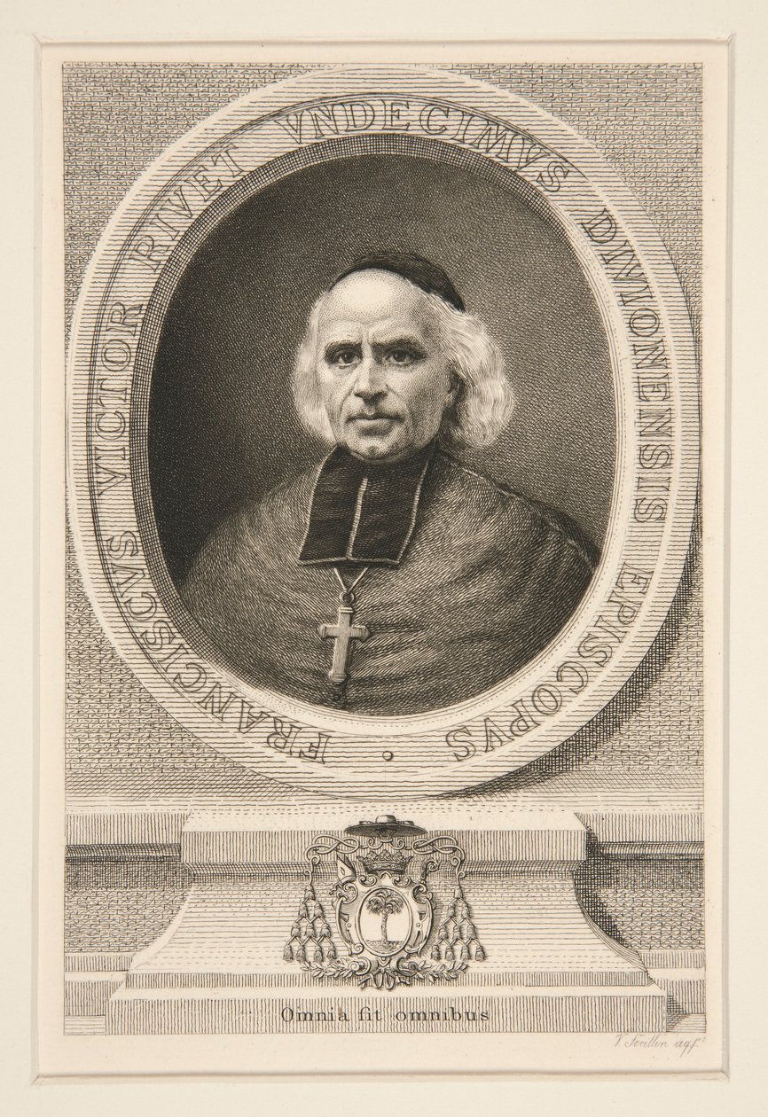 Monsenhor Rivet, depois de Focillon de Victor Louis Focillon