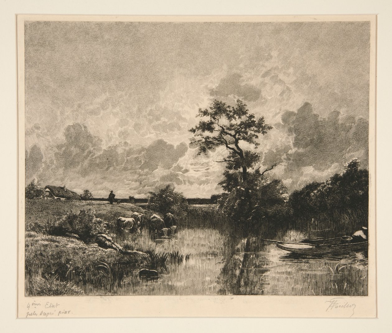 Pôr-do-sol de Victor Louis Focillon