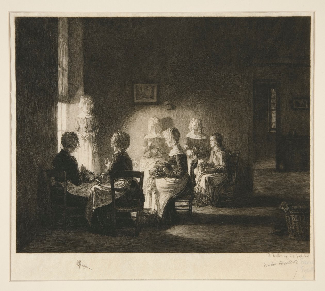 As rendeiras de Victor Louis Focillon