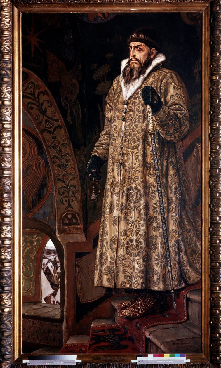 Czar Ivan IV, o Terrível de Victor Mikhailovich Vasnetsov