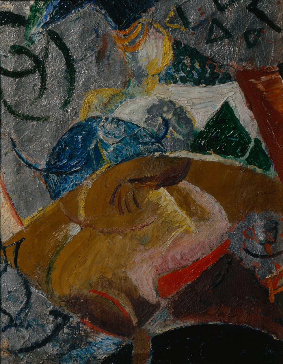 Dançarina de balé, década de 1910 de Victor Nikandrovich Palmov